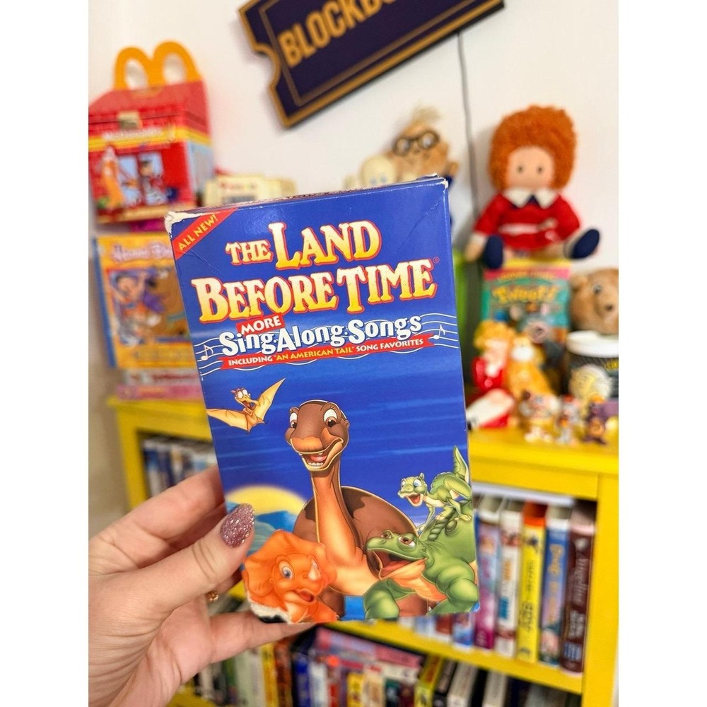 The Land Before Time More Sing Along Songs VHS